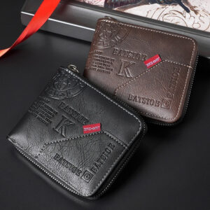 Men's Vintage Bi-Fold Wallet
