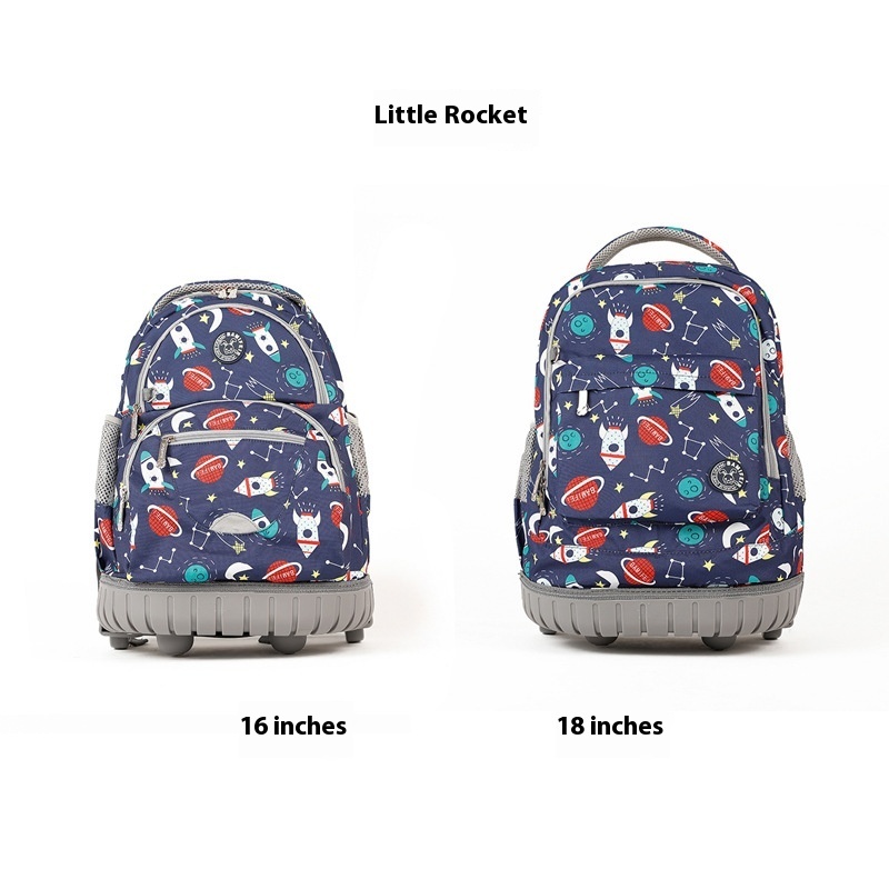 Trolley Schoolbag Student Backpack 6 Trolley Schoolbag Student Backpack - Image 6