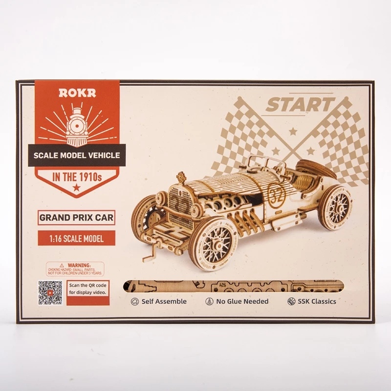 Car 3D Wooden Puzzle Game Children's Toys 5 Car 3D Wooden Puzzle Game Children's Toys - Image 5