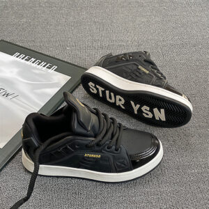 Men's National Fashion Thick Bottom Board Shoes