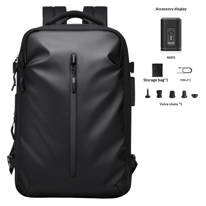 Vacuum-Compression Travel Backpack For Men 6 Vacuum-Compression Travel Backpack For Men - Image 6