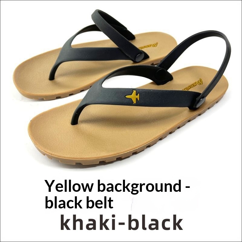 Thai Men's Sandals Tire-rubber Flip-flops 2 Thai Men's Sandals Tire-rubber Flip-flops - Image 2
