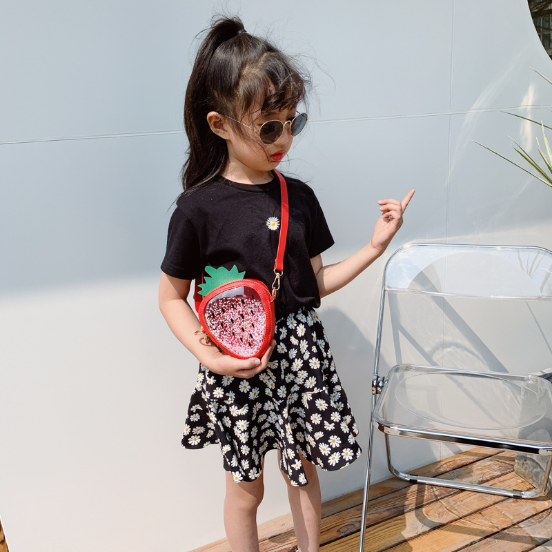 Pineapple Strawberry Cross Body Jelly Bag 1 Pineapple Strawberry Cross Body Jelly Bag