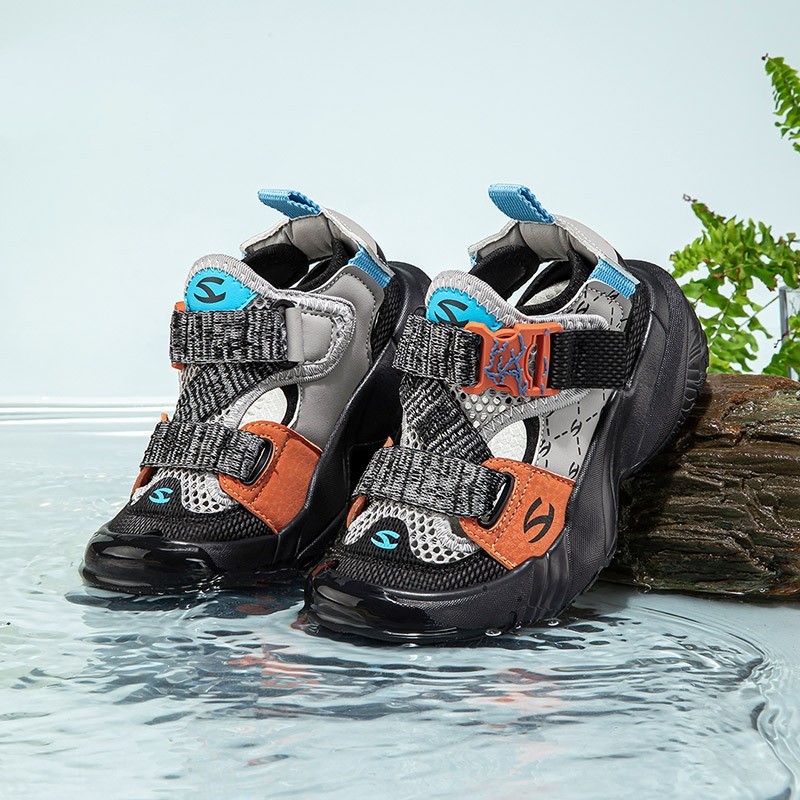 Single Mesh Summer Boys Sandals Breathable 3 Single Mesh Summer Boys Sandals Breathable - Image 3