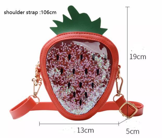 Pineapple Strawberry Cross Body Jelly Bag 3 Pineapple Strawberry Cross Body Jelly Bag - Image 3