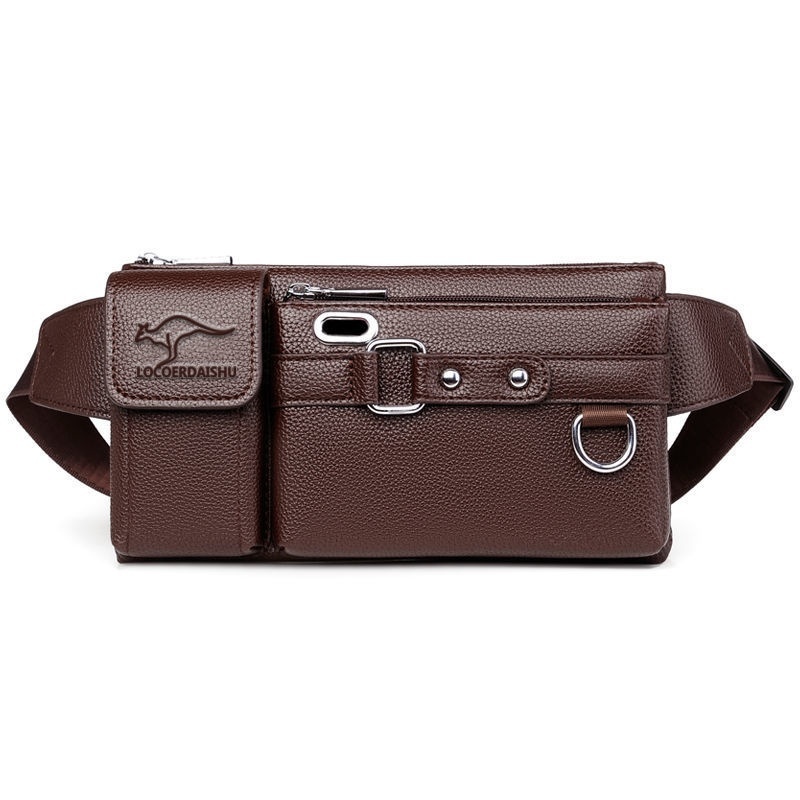 Men's Waist Bag Large-Capacity Multifunction Crossbody Bag 5 Men's Waist Bag Large-Capacity Multifunction Crossbody Bag - Image 5