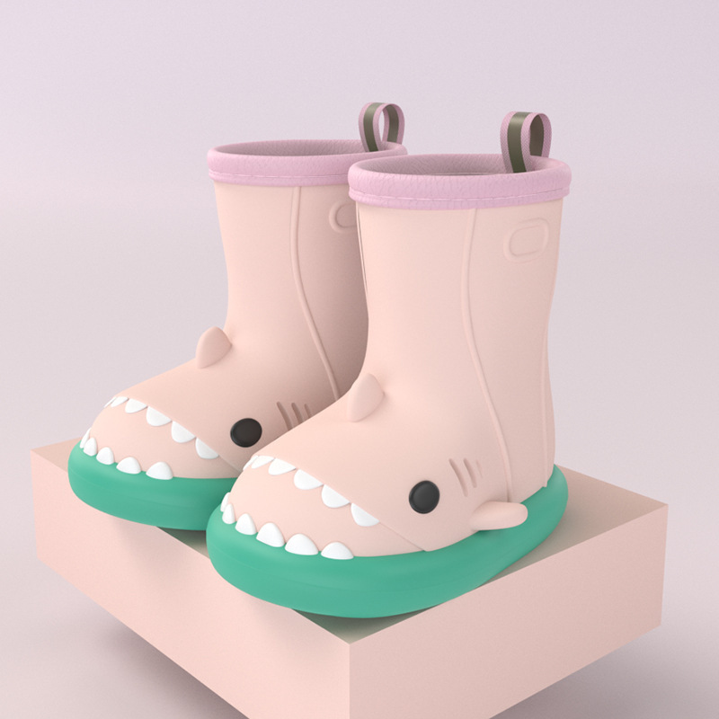 Waterproof Baby Shoes Rubber Rain Boots 10 Waterproof Baby Shoes Rubber Rain Boots - Image 10