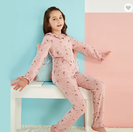 Girls' Cotton Pajamas 1 Girls' Cotton Pajamas