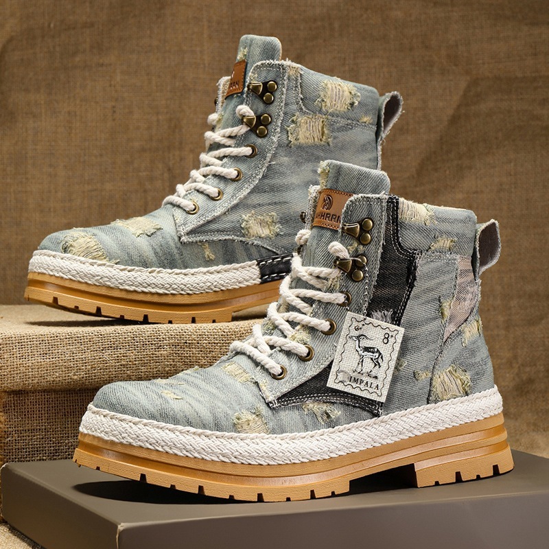 Men's High-top Boots 2 Men's High-top Boots - Image 2