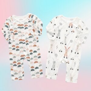 Baby Jumpsuit Unisex Long Sleeve Baby Rompers