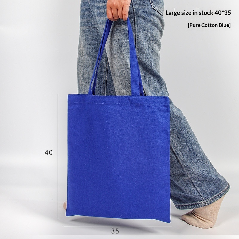 Pure Cotton Colored Portable Canvas Bag 10 Pure Cotton Colored Portable Canvas Bag - Image 10