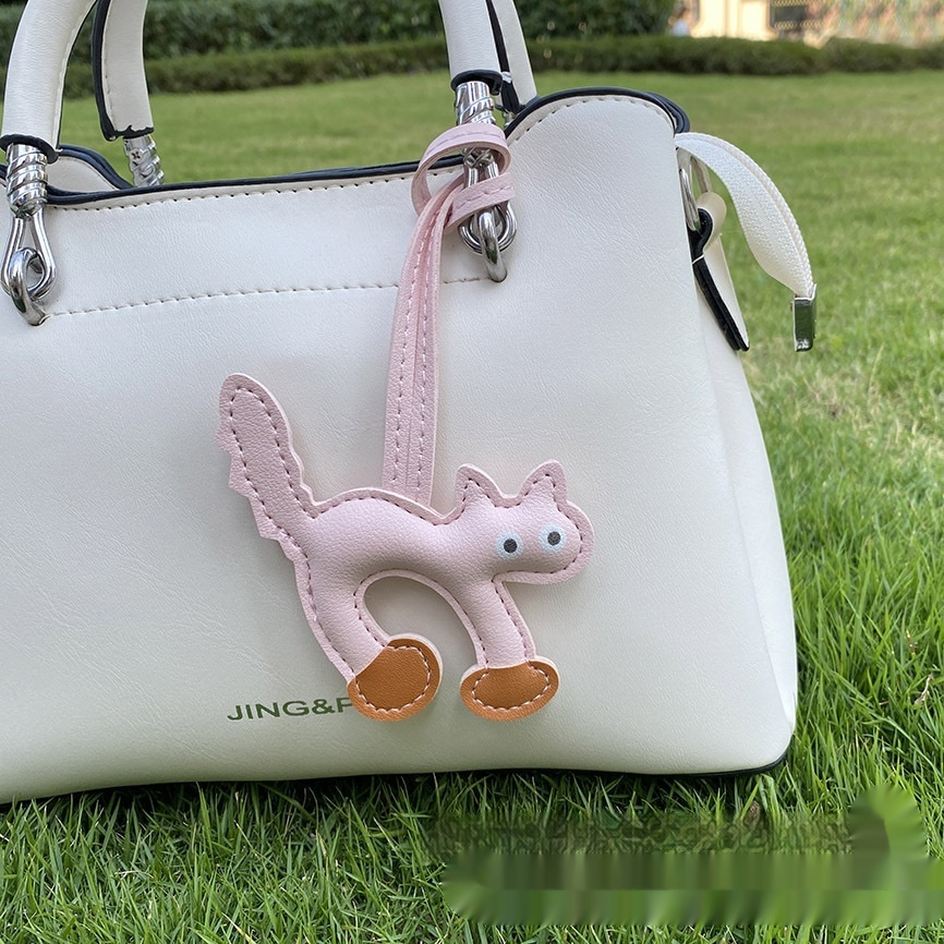 Mini CAT Leather Bag Pendant 10 Mini CAT Leather Bag Pendant - Image 10