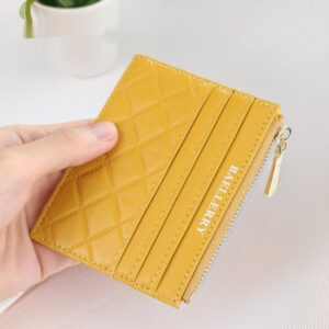 Women's Drivers License Card Holder Slim Zippered ID Case