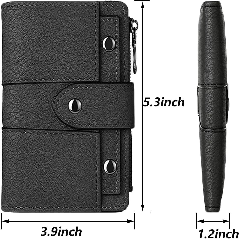 Wallet For Women Leather Wallet Bifold Multi Card Holder Organizer 6 Wallet For Women Leather Wallet Bifold Multi Card Holder Organizer - Image 6