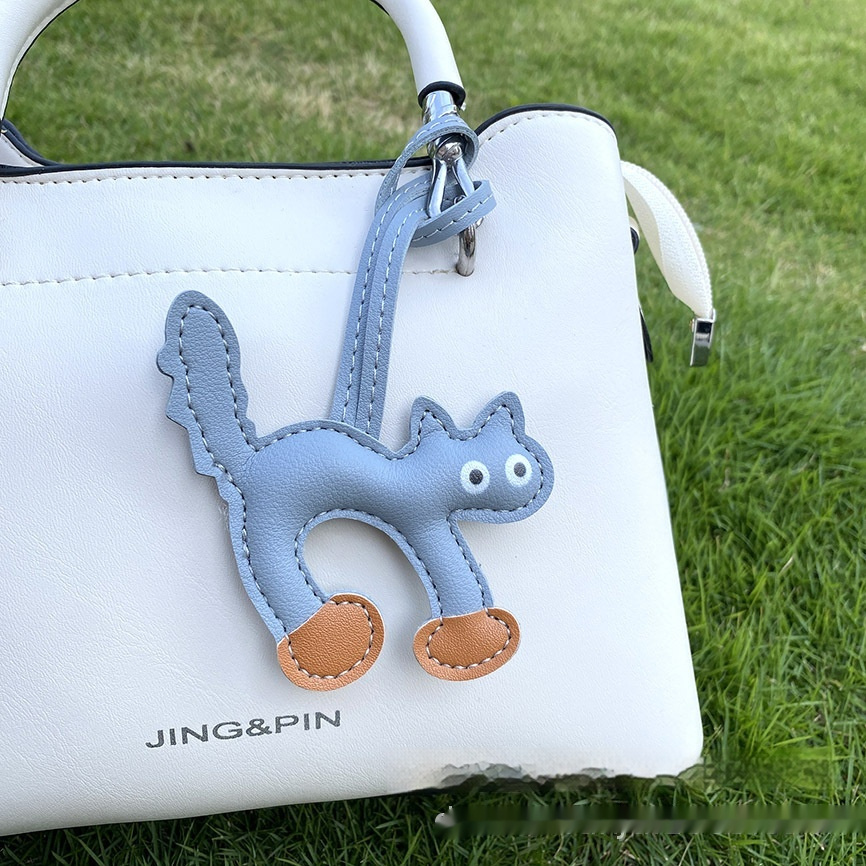 Mini CAT Leather Bag Pendant 3 Mini CAT Leather Bag Pendant - Image 3