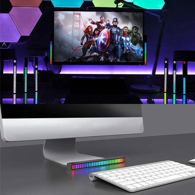 Sound Control Light RGB Voice Activated Music Rhythm Ambient Light 7 Sound Control Light RGB Voice Activated Music Rhythm Ambient Light - Image 7