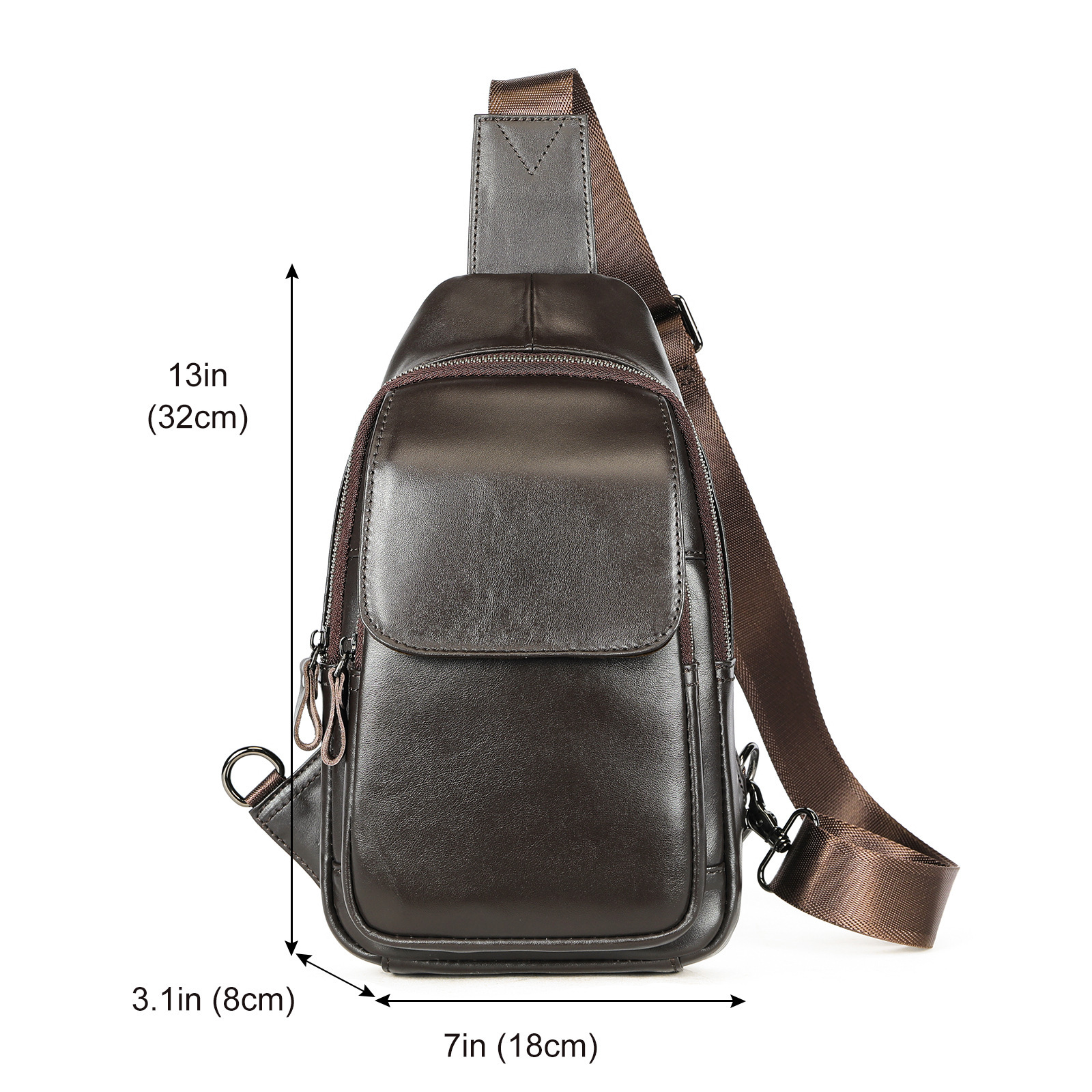 Men's Casual Shoulder Crossbody Bag 2 Men's Casual Shoulder Crossbody Bag - Image 2