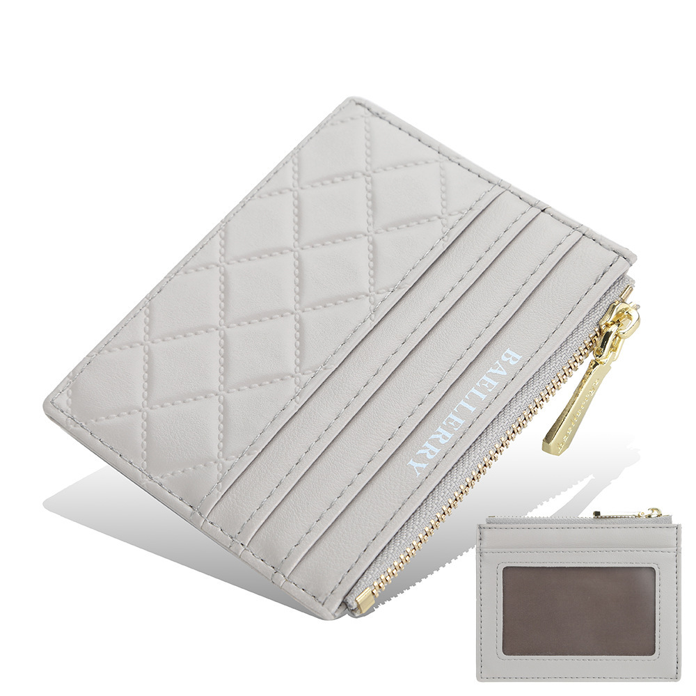Women's Drivers License Card Holder Slim Zippered ID Case 6 Women's Drivers License Card Holder Slim Zippered ID Case - Image 6