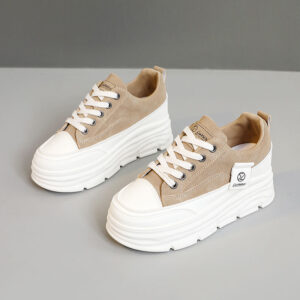 Women's Hidden-Heel Thick-Soled Durable Breathable Sneakers