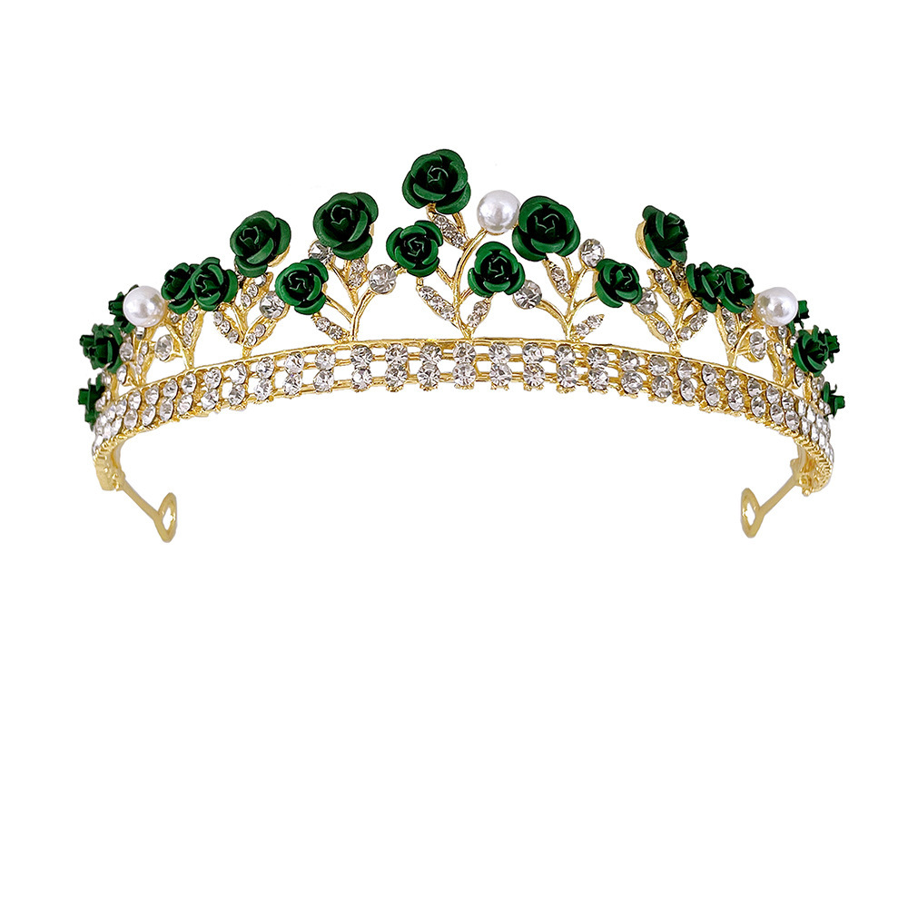 Purple Rose Crystal Jewelry Crown 2 Purple Rose Crystal Jewelry Crown - Image 2