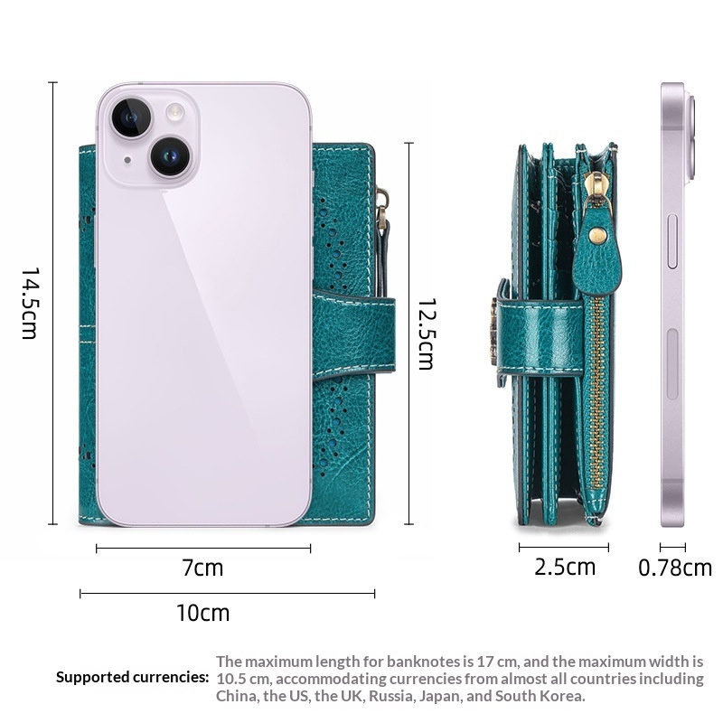 Anti-theft Card Holder Multi-function Women's 2 Anti-theft Card Holder Multi-function Women's - Image 2