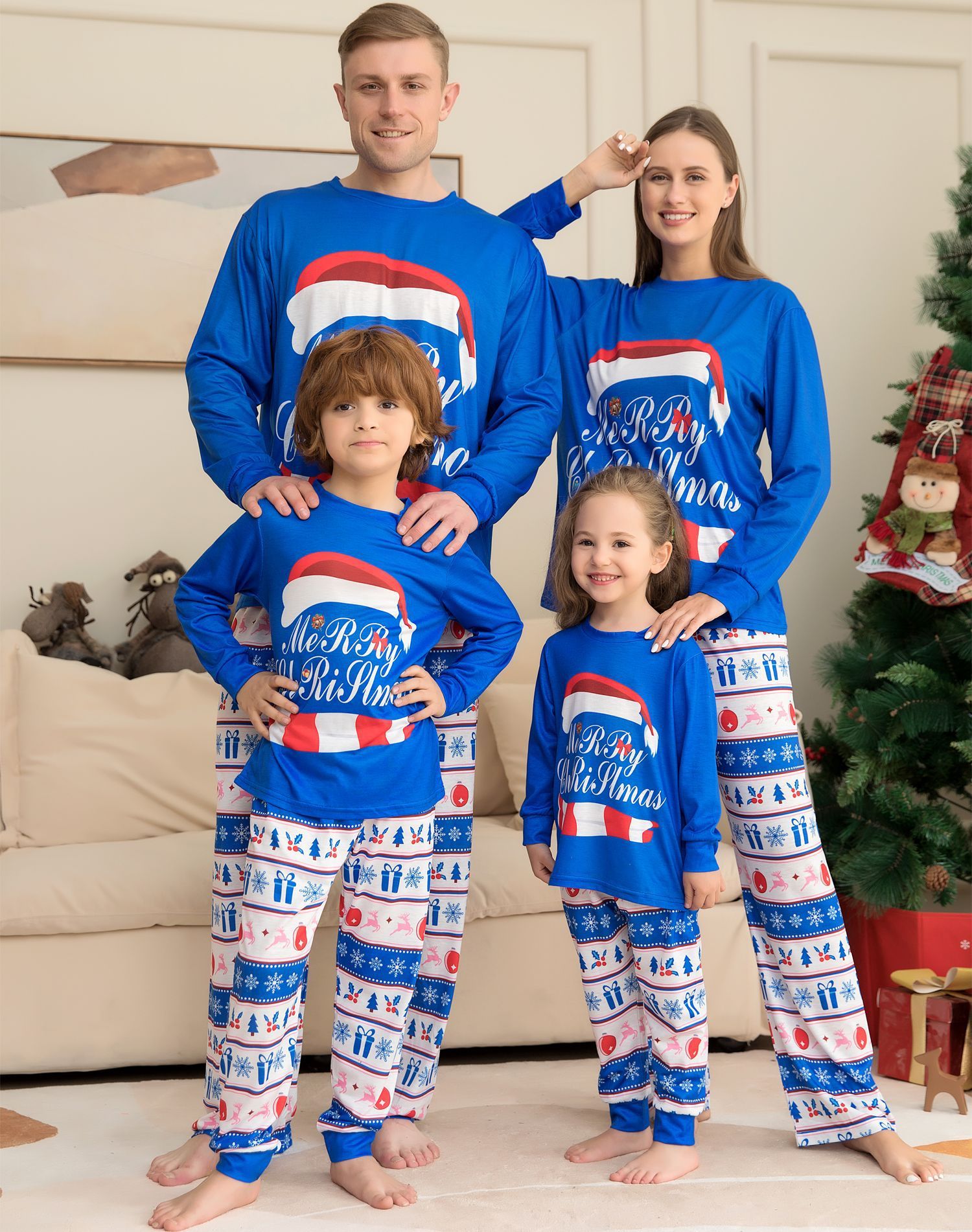 Matching Family Pajamas Sets 4 Matching Family Pajamas Sets - Image 4