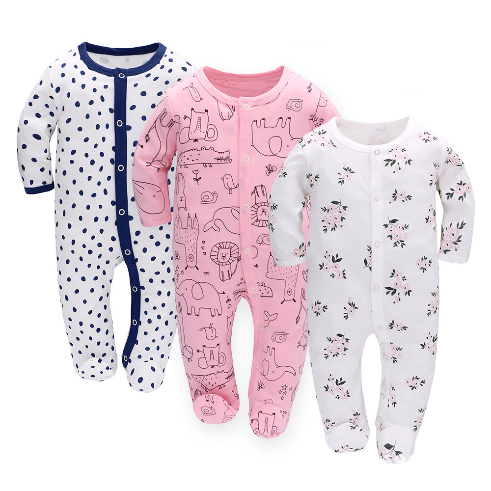 Baby Jumpsuit Long Sleeve Romper 2 Baby Jumpsuit Long Sleeve Romper - Image 2