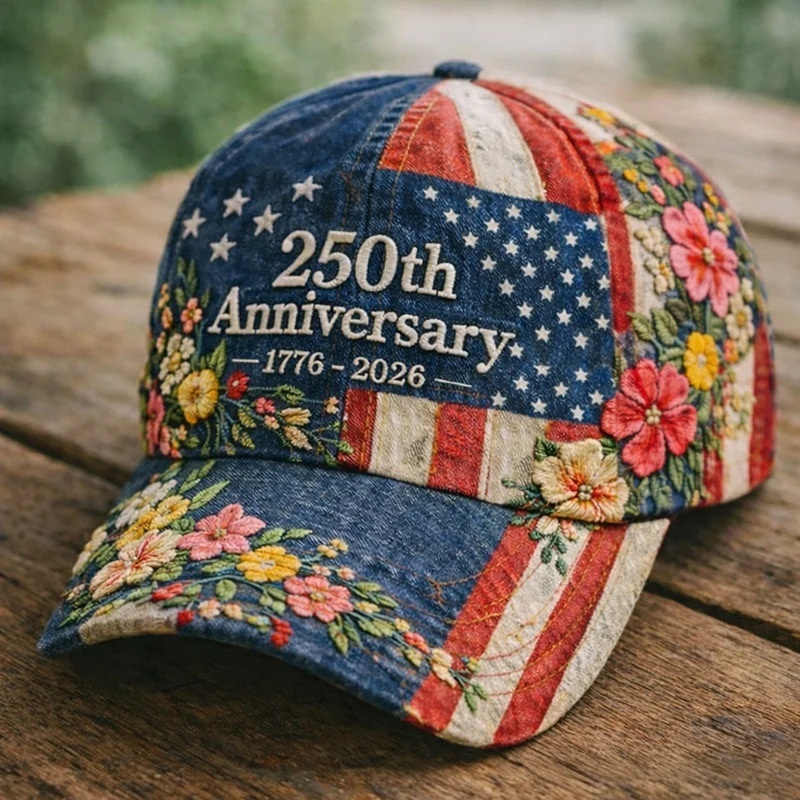 America's 250th Anniversary 3D Printed Cap 5 America's 250th Anniversary 3D Printed Cap - Image 5