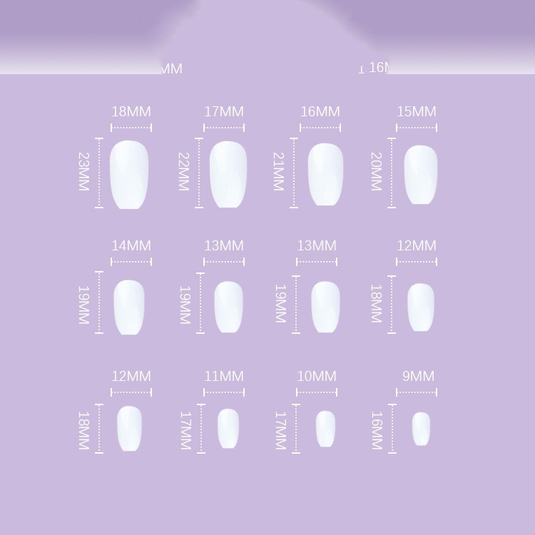 Ice Glitter Short Ballet Nail Art 4 Ice Glitter Short Ballet Nail Art - Image 4