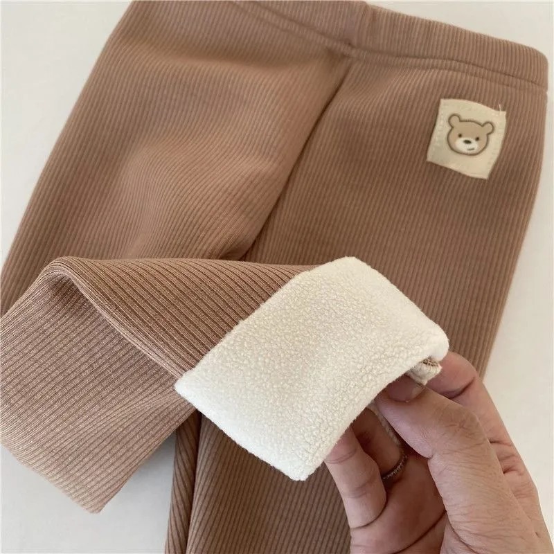 Single-layer Fleece-lined Leggings 3 Single-layer Fleece-lined Leggings - Image 3