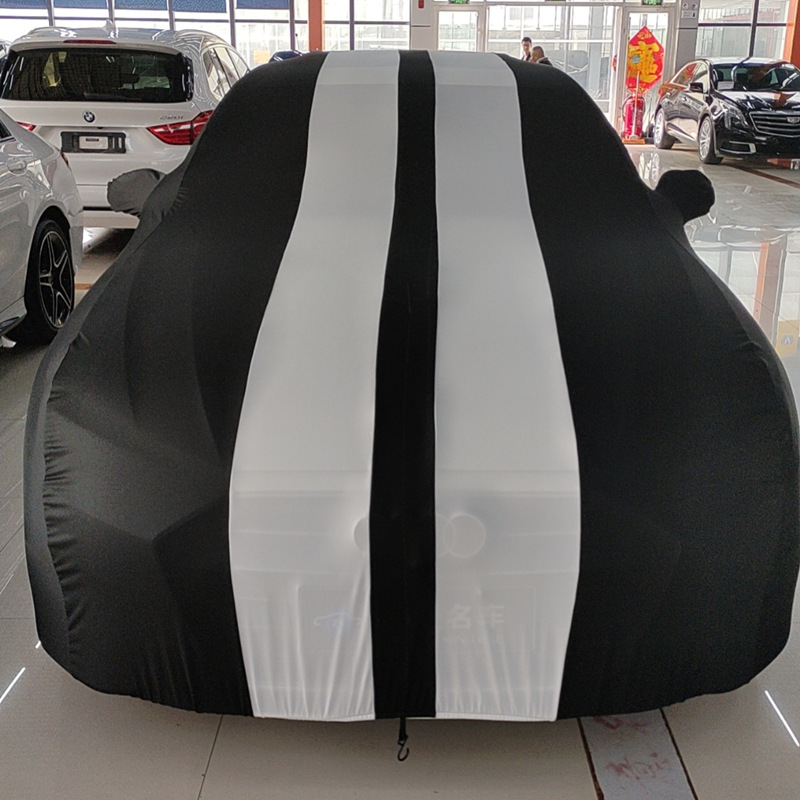 Car Cover Four Sides Elastic Fabric 5 Car Cover Four Sides Elastic Fabric - Image 5