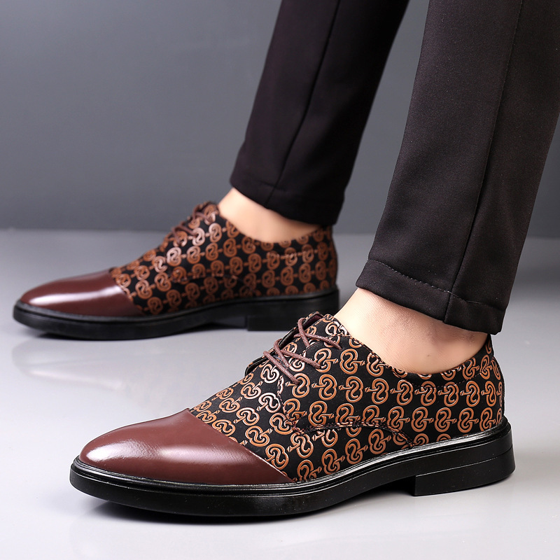 Men's Casual Pointed-Toe Leather Shoes 7 Men's Casual Pointed-Toe Leather Shoes - Image 7