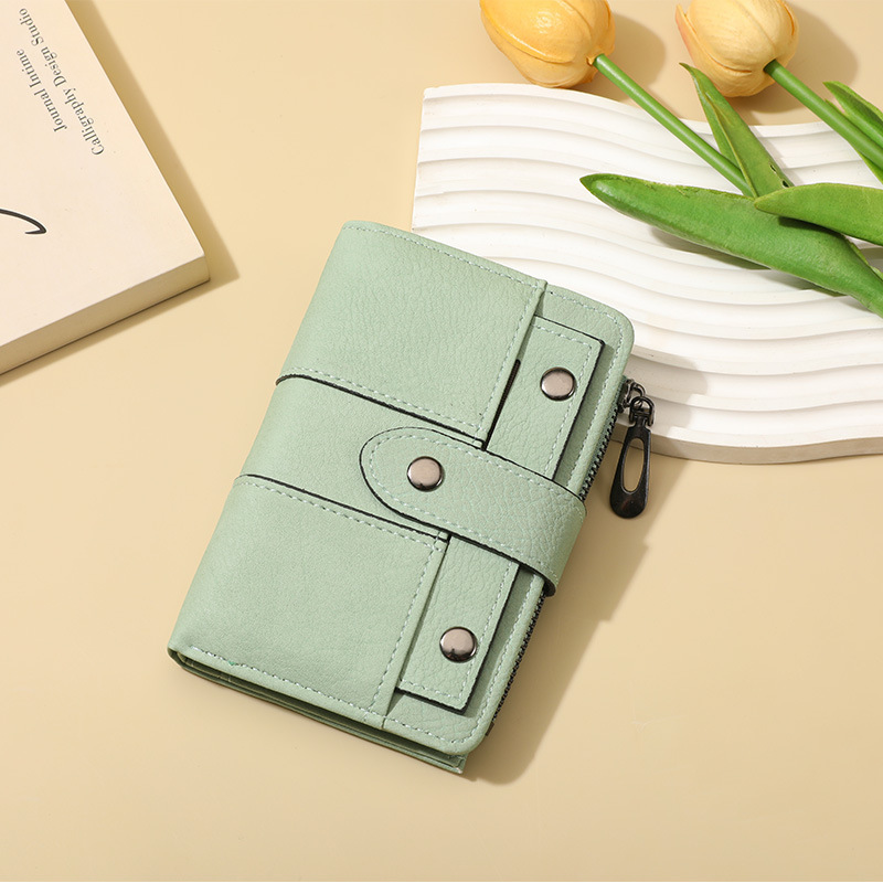 Wallet For Women Leather Wallet Bifold Multi Card Holder Organizer 2 Wallet For Women Leather Wallet Bifold Multi Card Holder Organizer - Image 2