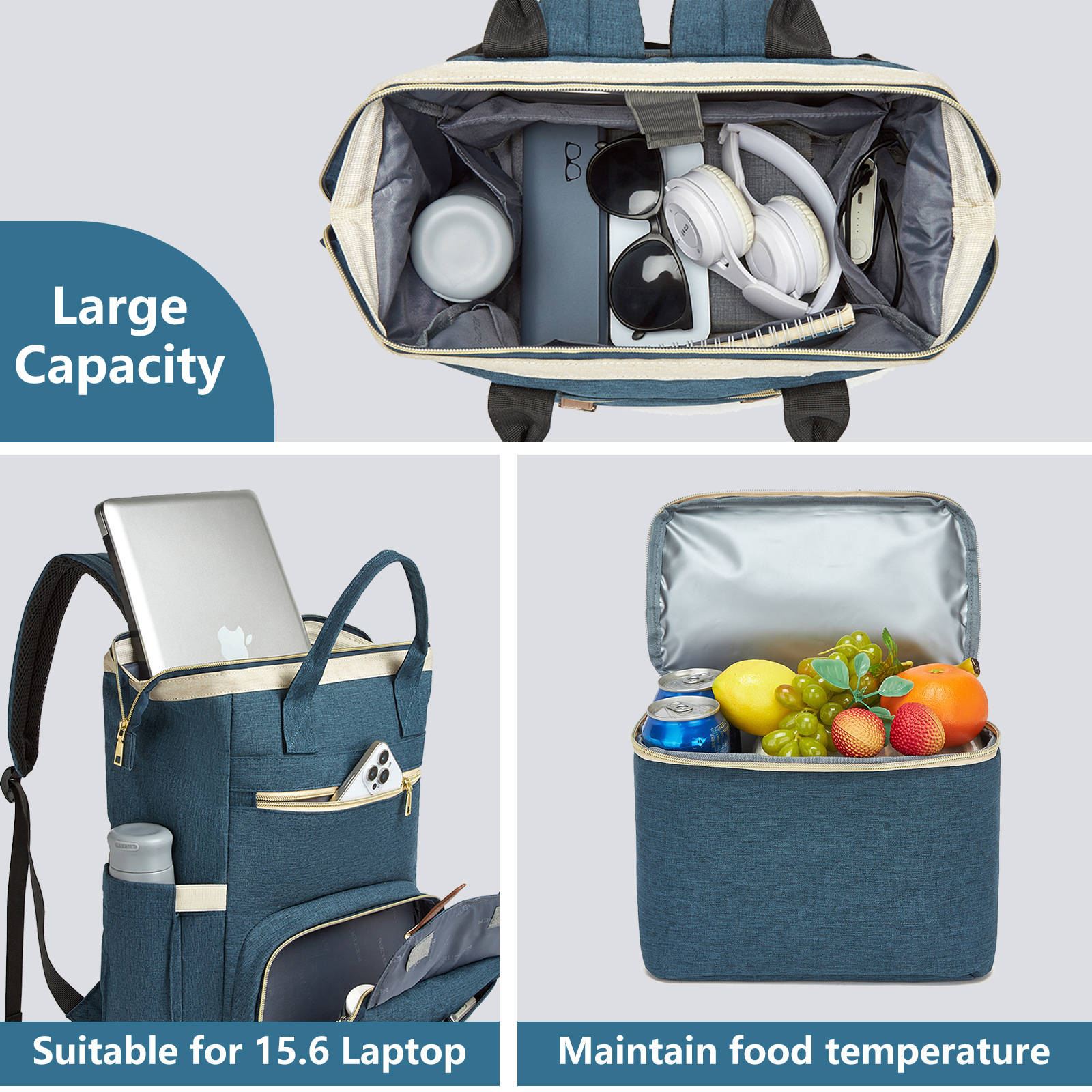 Waterproof Insulated Portable Travel Backpack 4 Waterproof Insulated Portable Travel Backpack - Image 4