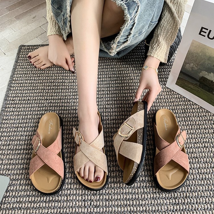Mori-style Gentle Thick-soled Sandals 3 Mori-style Gentle Thick-soled Sandals - Image 3