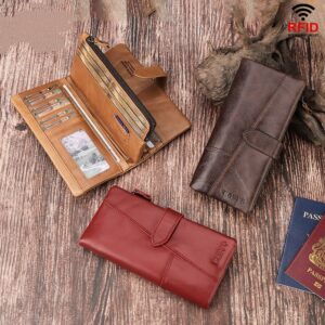 Fashionable Phone Bag  Cowhide With Multiple Card Slots
