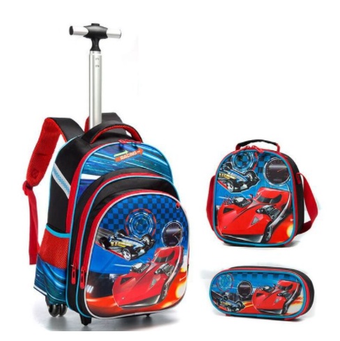 Three-piece Trolley Bag For Primary School Students 9 Three-piece Trolley Bag For Primary School Students - Image 9