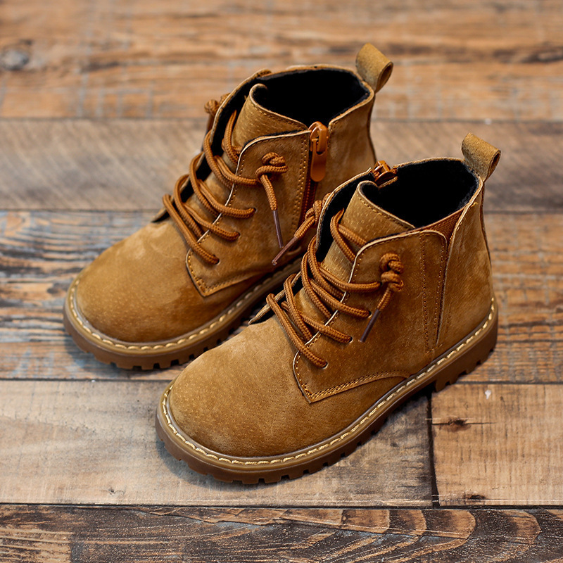 Children Martin Boots Black Army Boots Summer High Boots Big Boys 7 Children Martin Boots Black Army Boots Summer High Boots Big Boys - Image 7