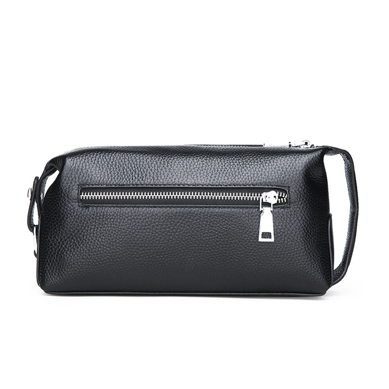 Cowhide Bag Waterproof Leather Men's Bag 4 Cowhide Bag Waterproof Leather Men's Bag - Image 4