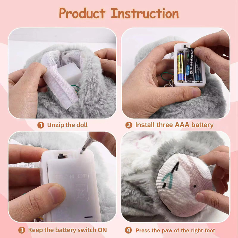 Rabbit Soothing Sensory Plush Toy 6 Rabbit Soothing Sensory Plush Toy - Image 6