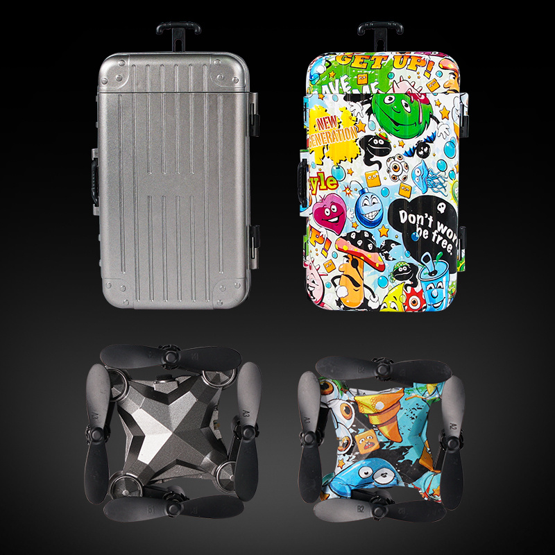 Storage Box Folding Mini UAV Aerial Photography Remote Control Four Axis Children's Toys Drone 4 Storage Box Folding Mini UAV Aerial Photography Remote Control Four Axis Children's Toys Drone - Image 4