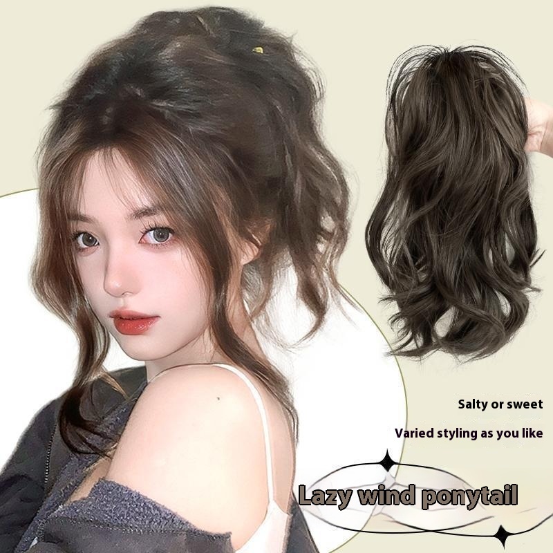 Wig Women's Long Hair Light Without Draping Grip 1 Wig Women's Long Hair Light Without Draping Grip
