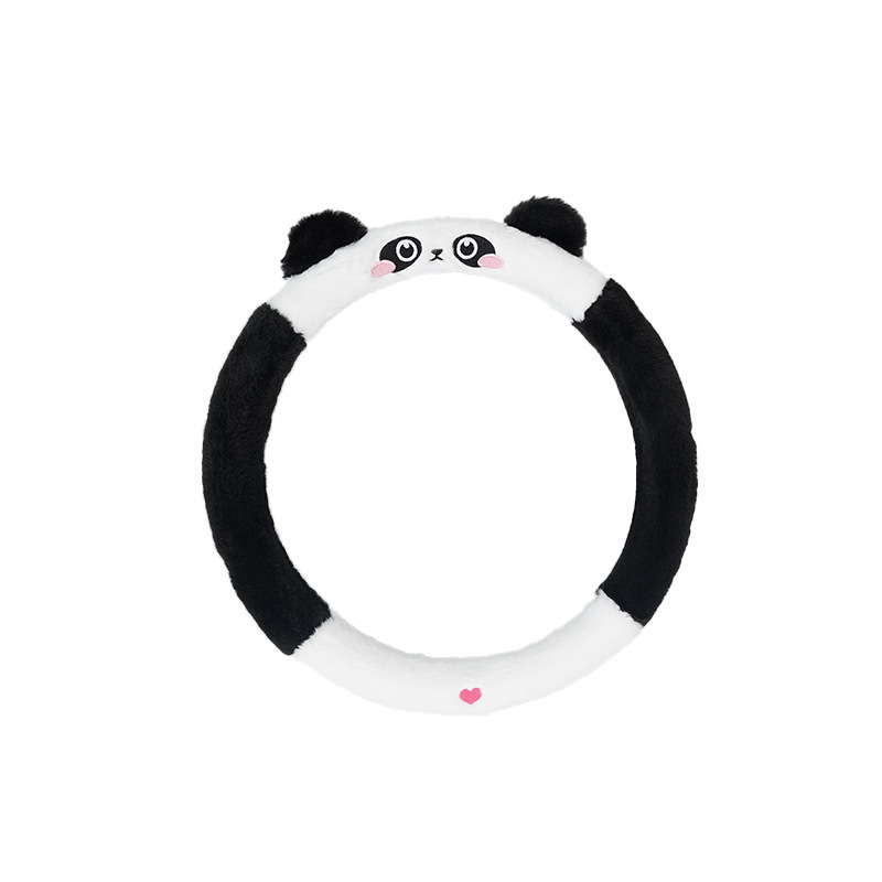 Autumn & Winter Car Steering Wheel Cover Plush Cartoon Thermal 8 Autumn & Winter Car Steering Wheel Cover Plush Cartoon Thermal - Image 8