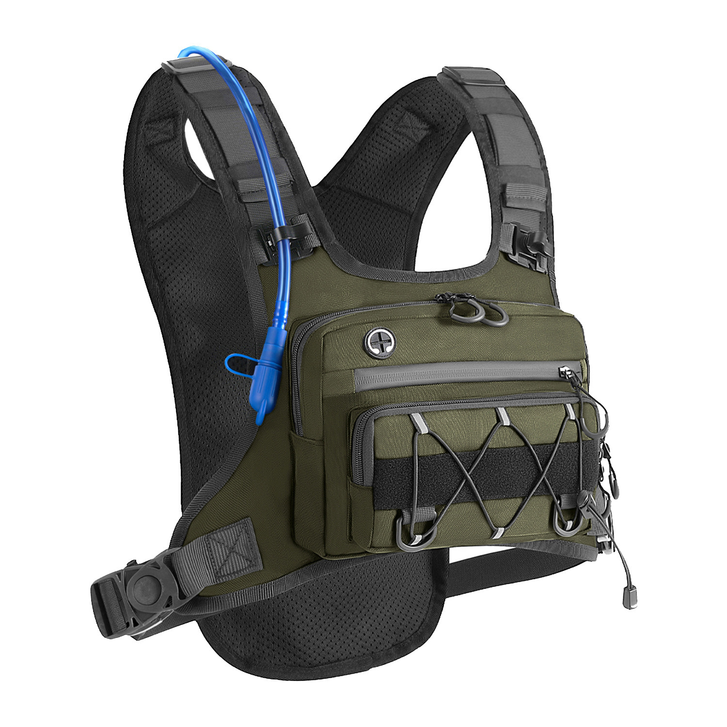 Tactical Chest Pack Multi-functional Suitable For Trail Running 2 Tactical Chest Pack Multi-functional Suitable For Trail Running - Image 2