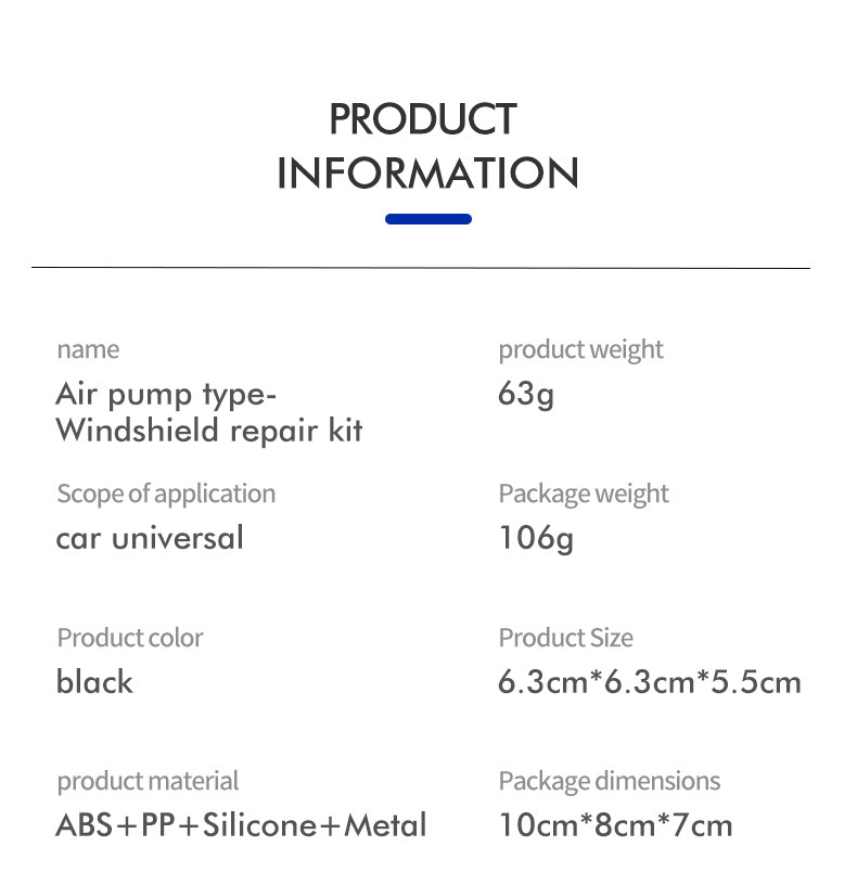 Car Windshield Crack Repair Tool 2 Car Windshield Crack Repair Tool - Image 2