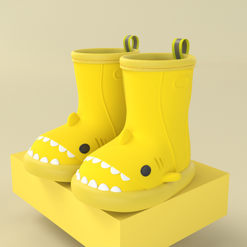 Waterproof Baby Shoes Rubber Rain Boots 5 Waterproof Baby Shoes Rubber Rain Boots - Image 5
