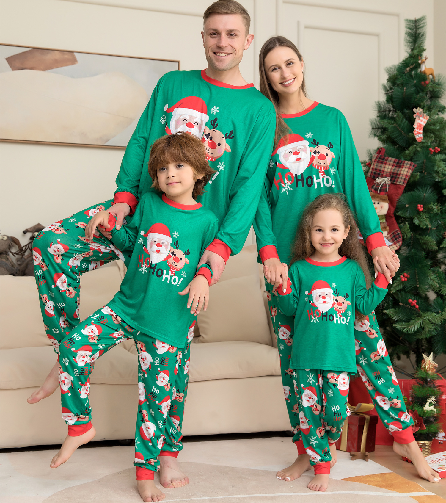 Christmas Pajamas For Family Matching PJs Sets 1 Christmas Pajamas For Family Matching PJs Sets