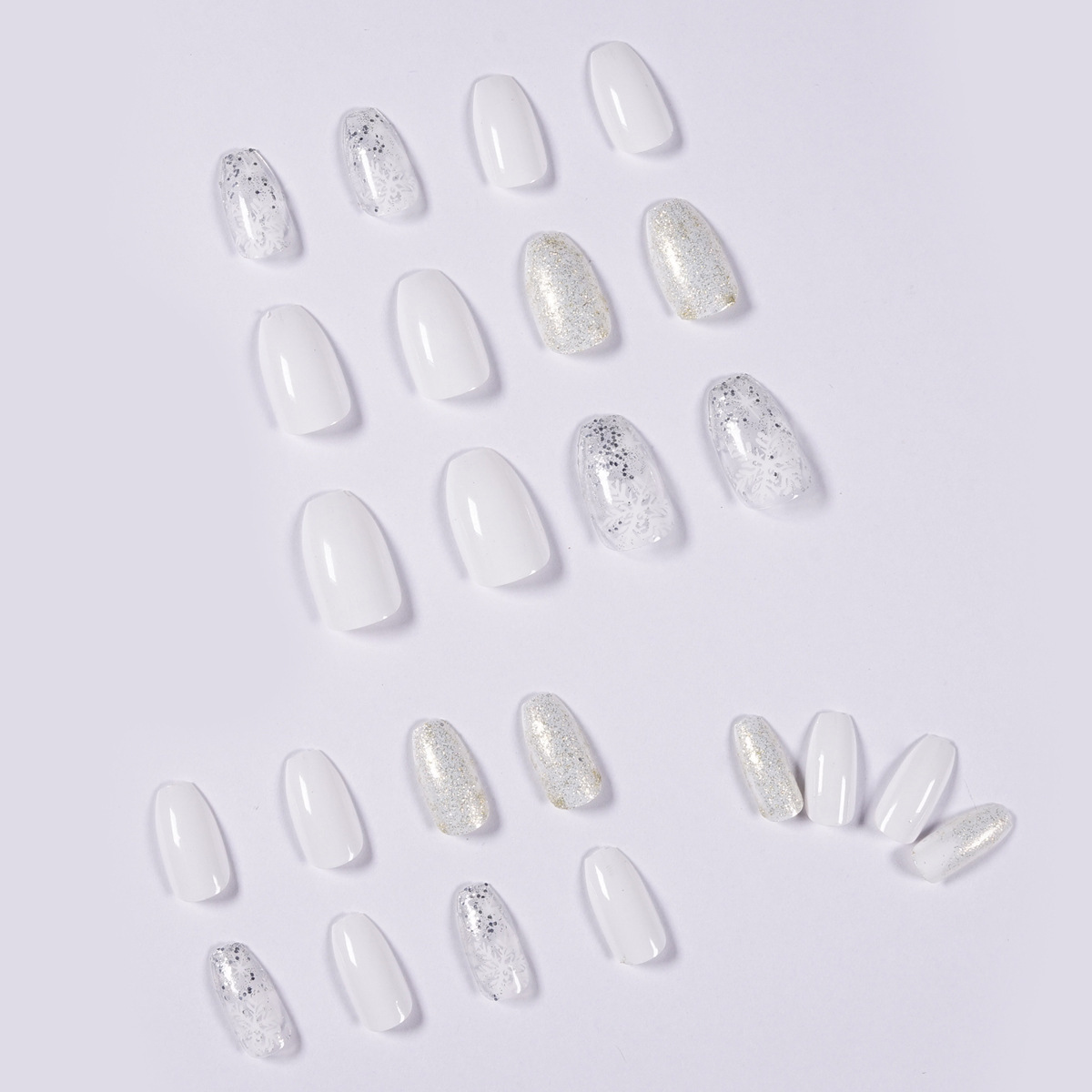 Ice Glitter Short Ballet Nail Art 5 Ice Glitter Short Ballet Nail Art - Image 5