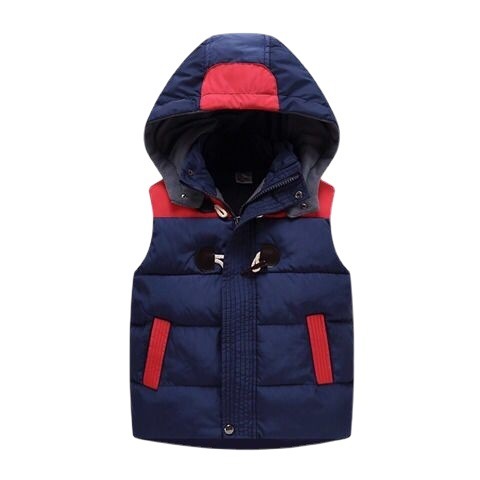 Velvet Padded Hooded Vest 3 Velvet Padded Hooded Vest - Image 3