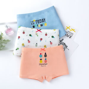 Girls Print Cotton  Underwear Set